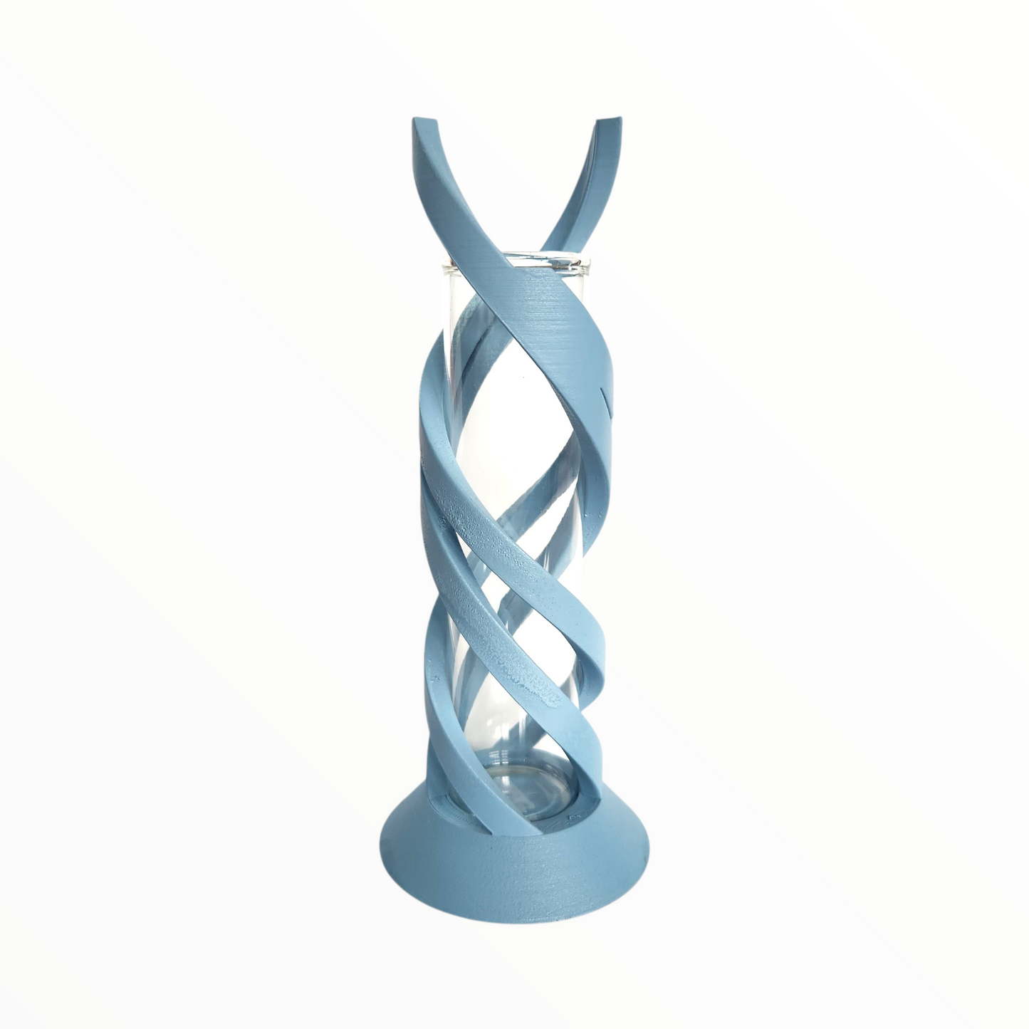 The Spring Sky Blue Ribbon Vase