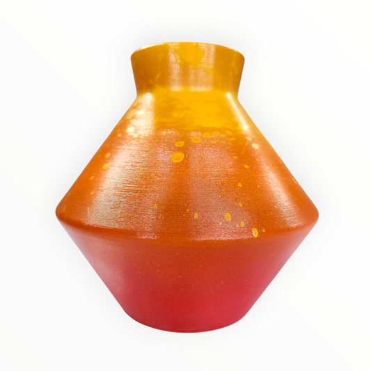 Saucer Sunrise Vase