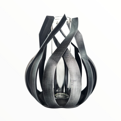 The Core Silver Ribbon Vase