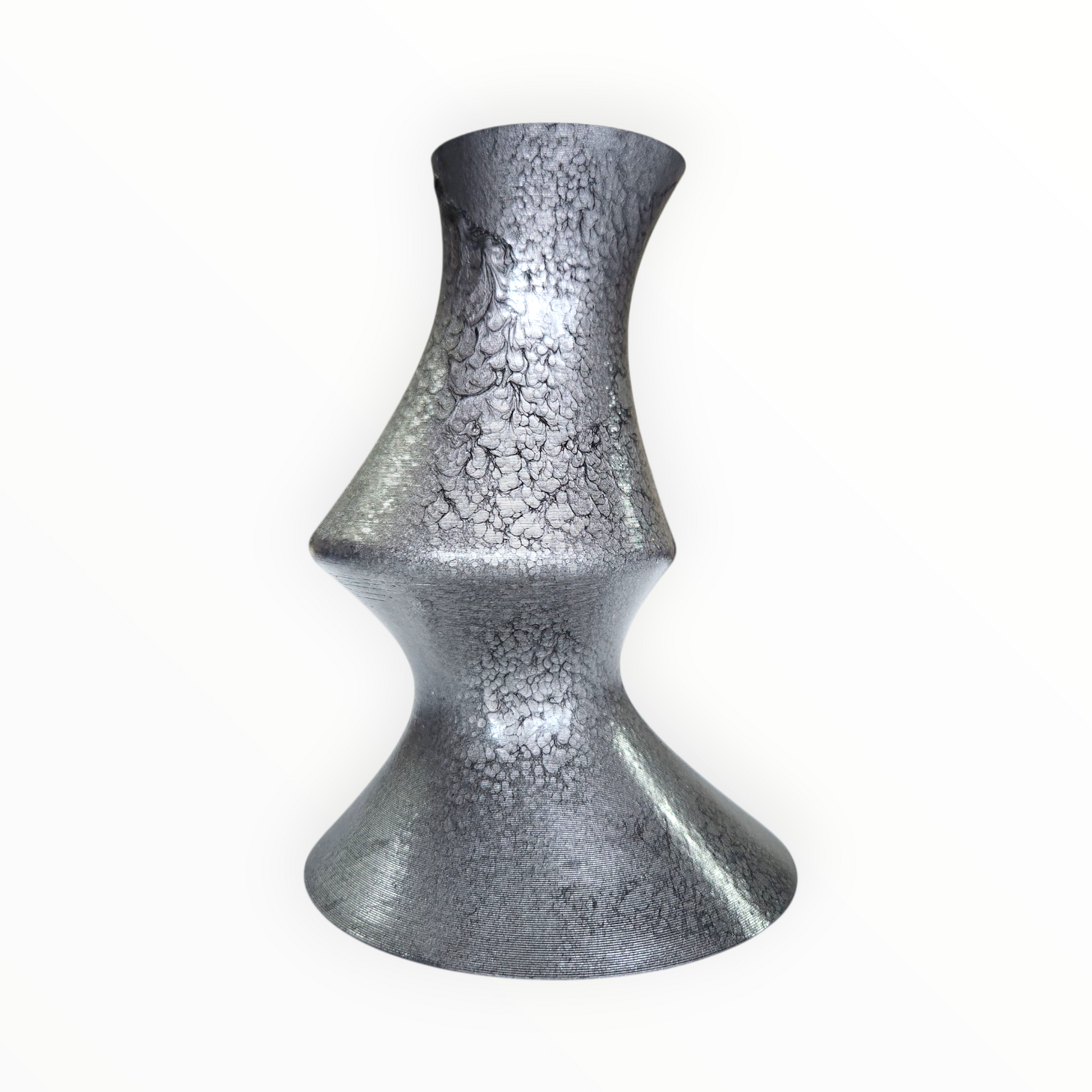 The Funk Silver Drip Vase