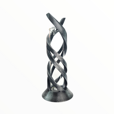 The Spring Silver Ribbon Vase