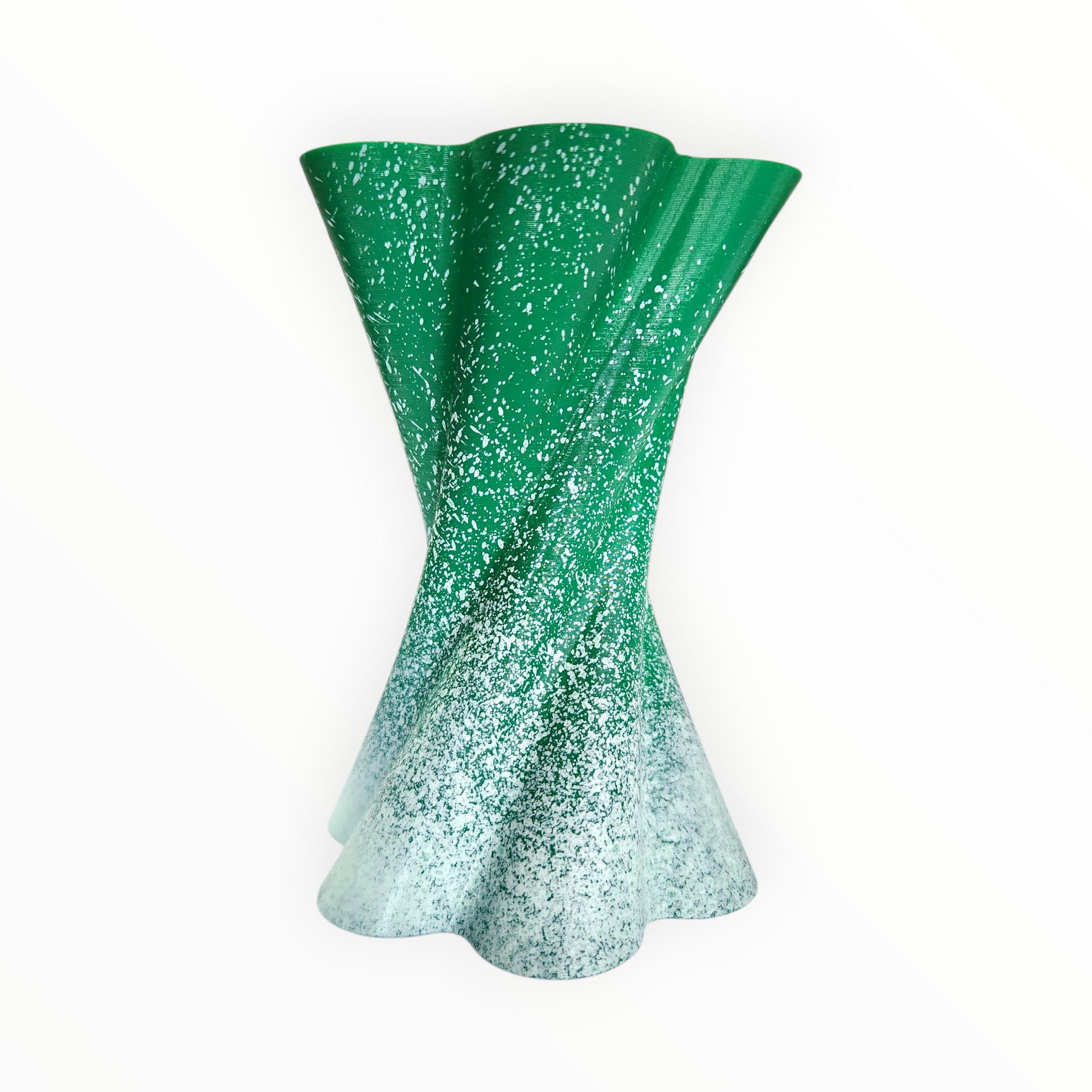 The Twist Wintergreen Vase